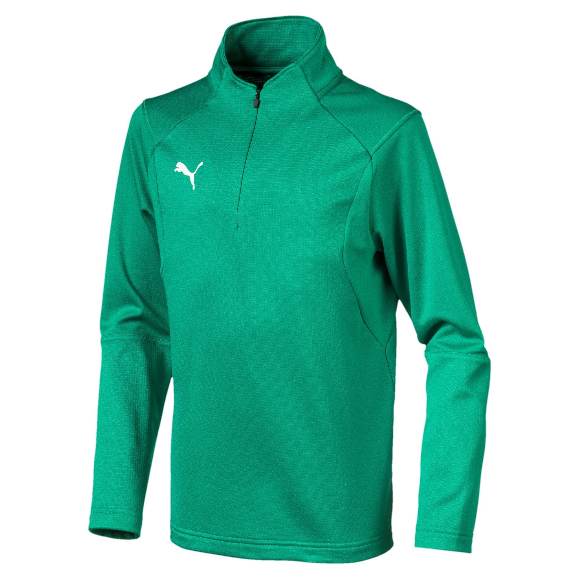 Puma Liga Training 1/4 Zip Treningsgenser Barn Grønn