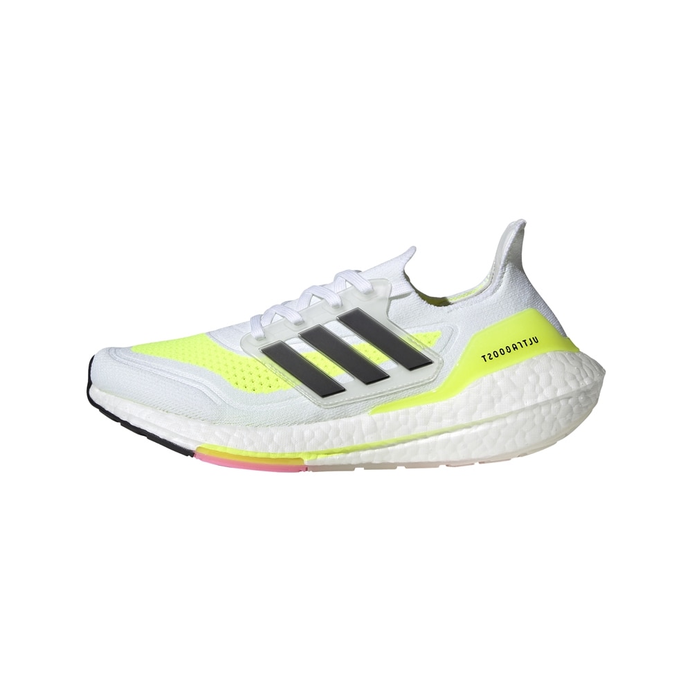 Adidas UltraBoost 21 Joggesko Dame Hvit/Gul