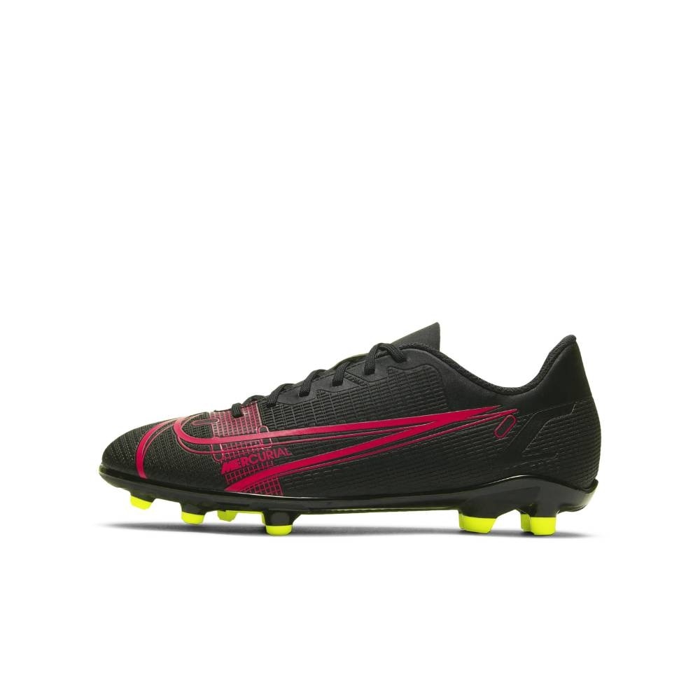 Nike Mercurial Vapor 14 Club FG/MG Fotballsko Barn Black x Prism Pack