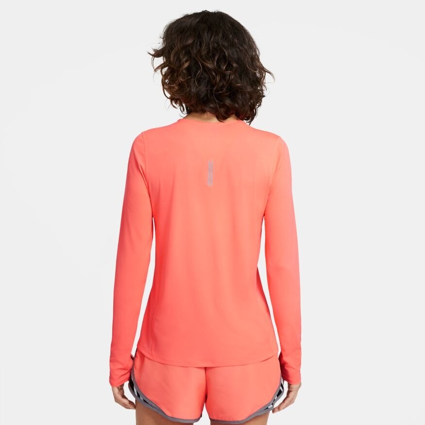 Nike City Sleek Langermet Løpetrøye Dame Mango