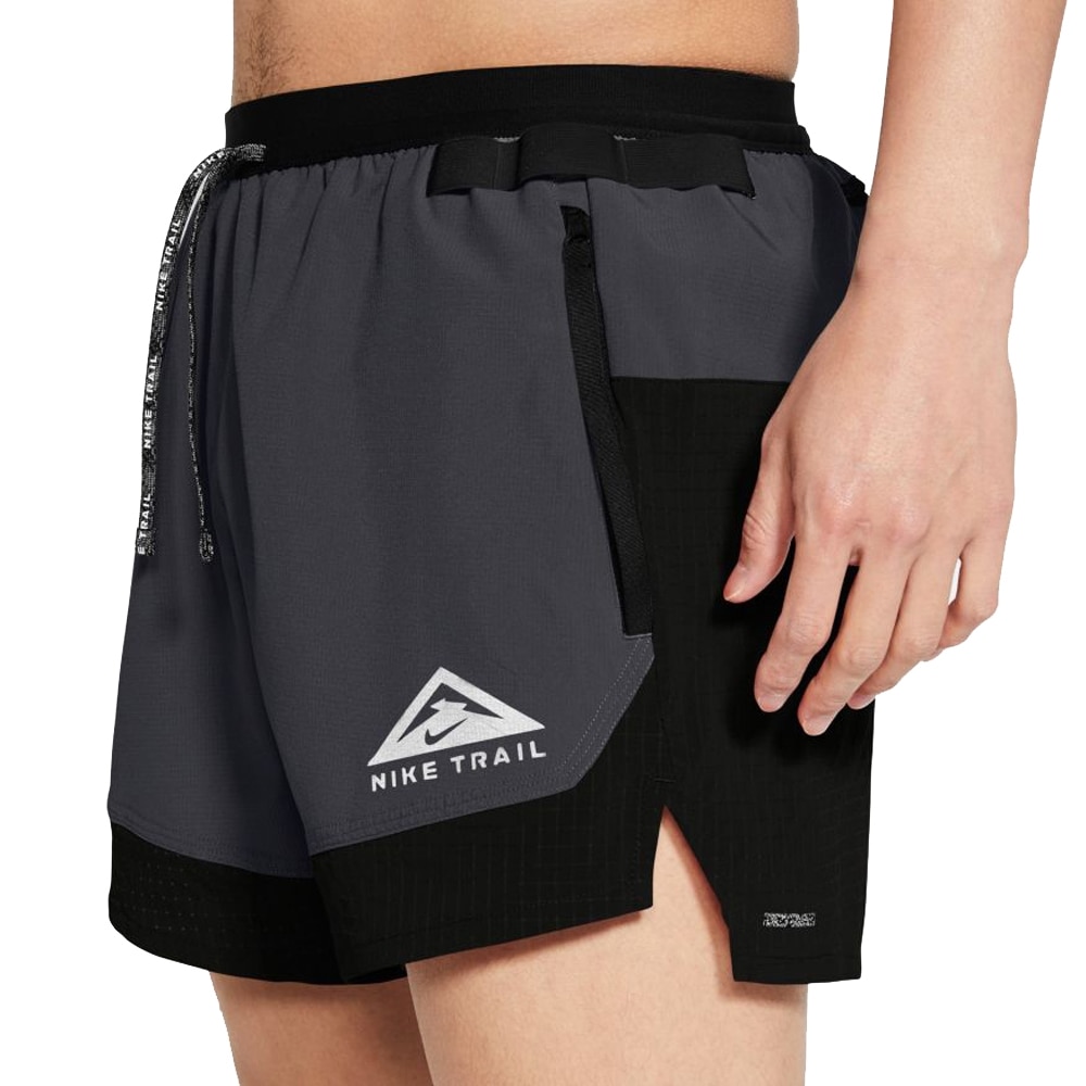 Nike Flex 5' Løpeshorts Trail Herre Sort