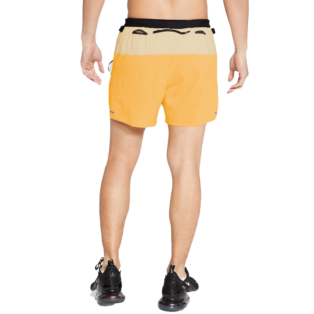 Nike Flex 5' Løpeshorts Trail Herre Gul