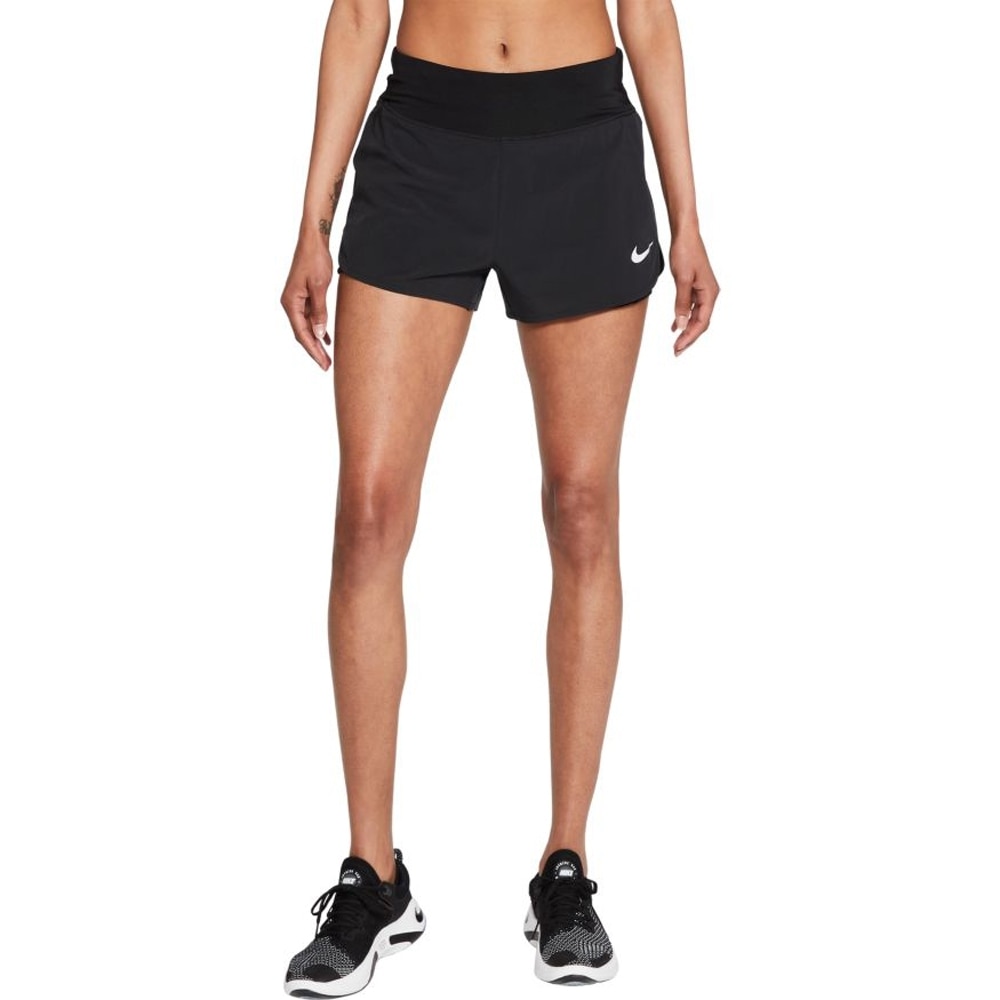 Nike Eclipse 2in1 Treningsshorts Dame Sort