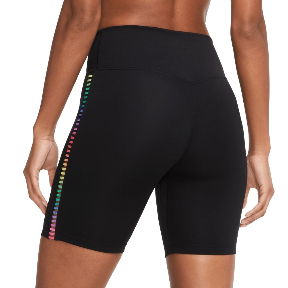 Nike One Rainbow 7' Tights Shorts Dame Sort