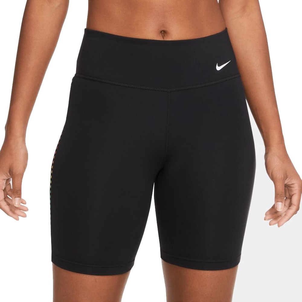 Nike One Rainbow 7' Tights Shorts Dame Sort