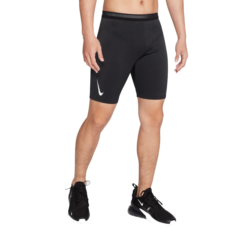 Nike Aeroswift Half Tight Herre Sort