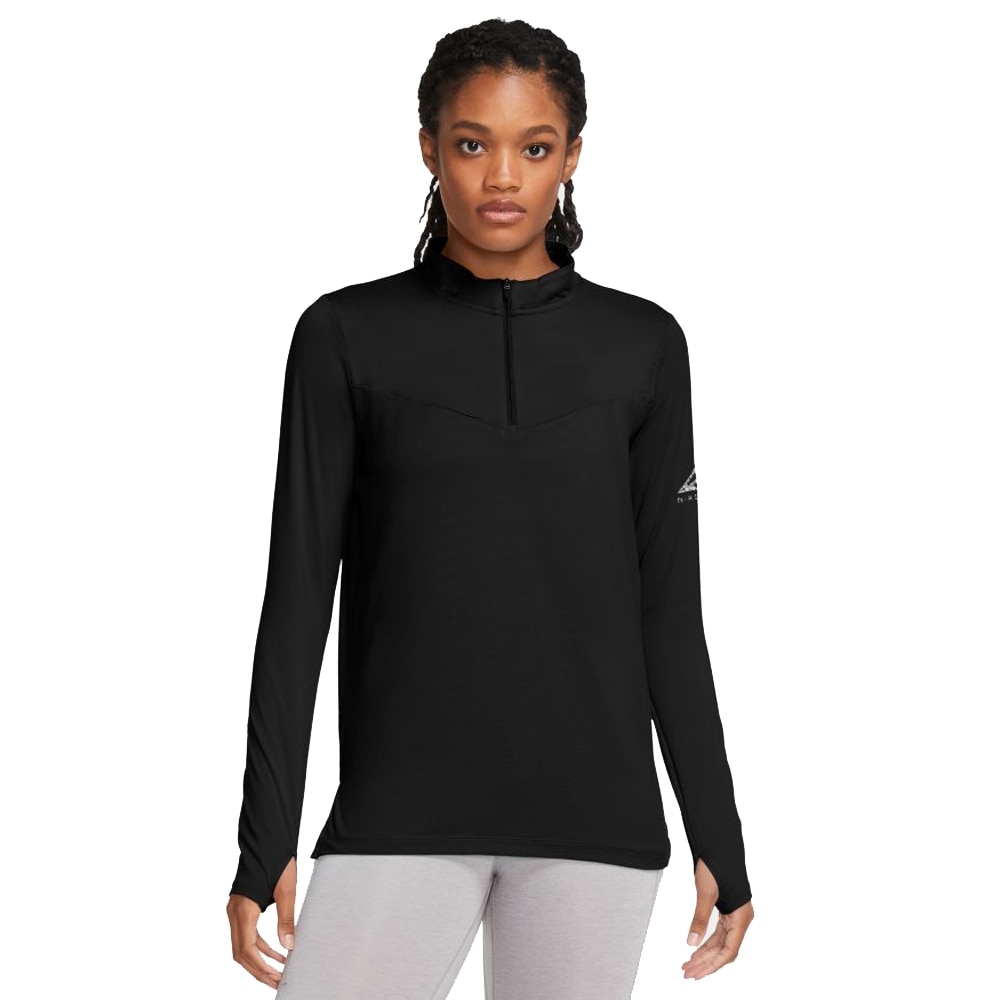 Nike Element Trail Midlayer Løpegenser Dame Sort