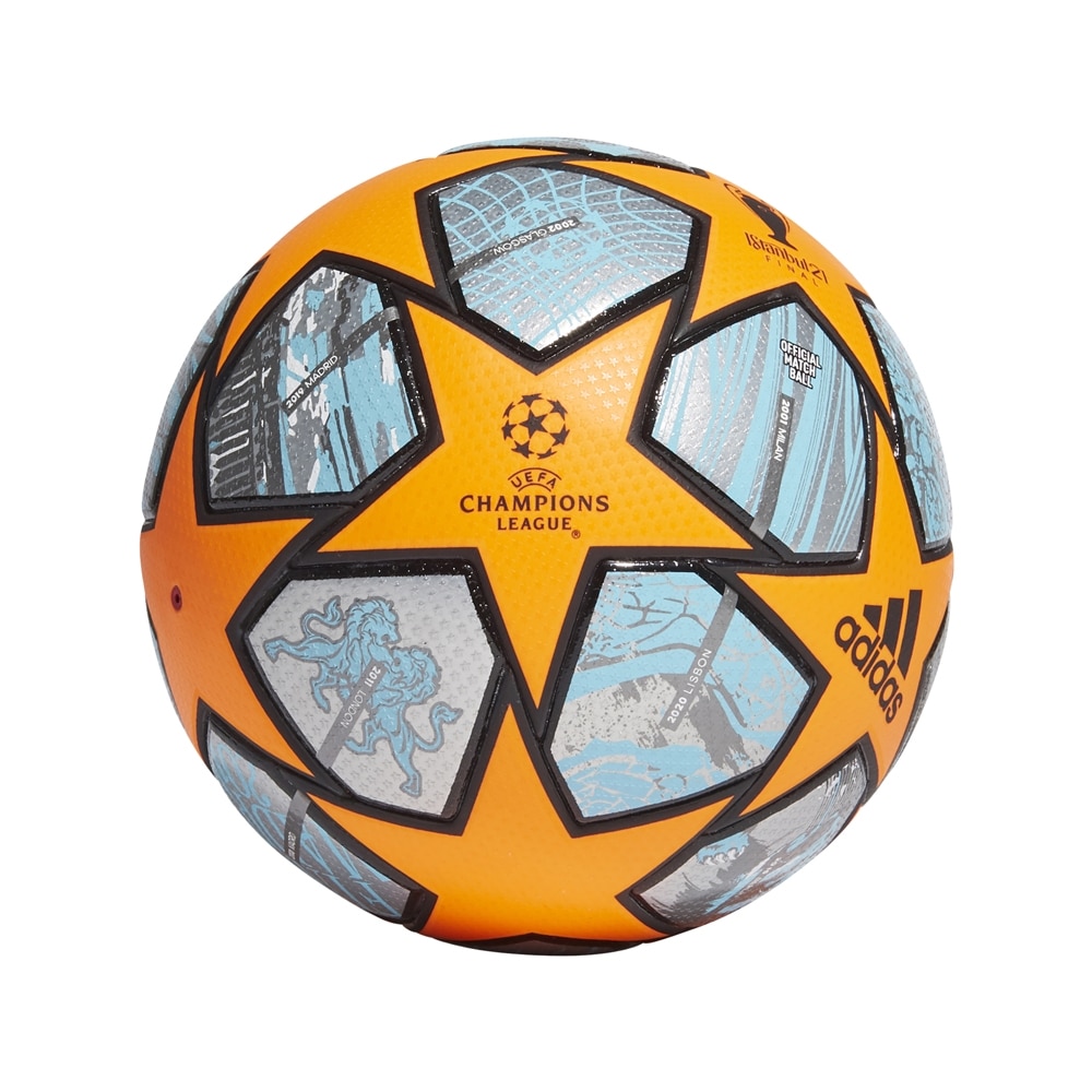 Adidas Champions League Offisiell Matchball 21 Fotball Grå/Oransje