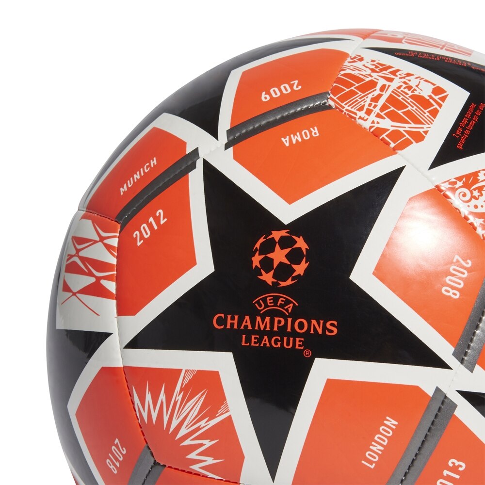 Adidas Champions League Finale 21 Club Fotball Oransje/Sort