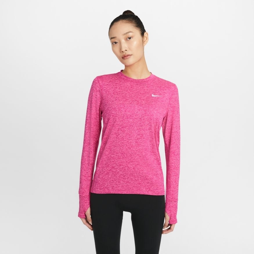 Nike Element Crew Treningstrøye Dame Pink