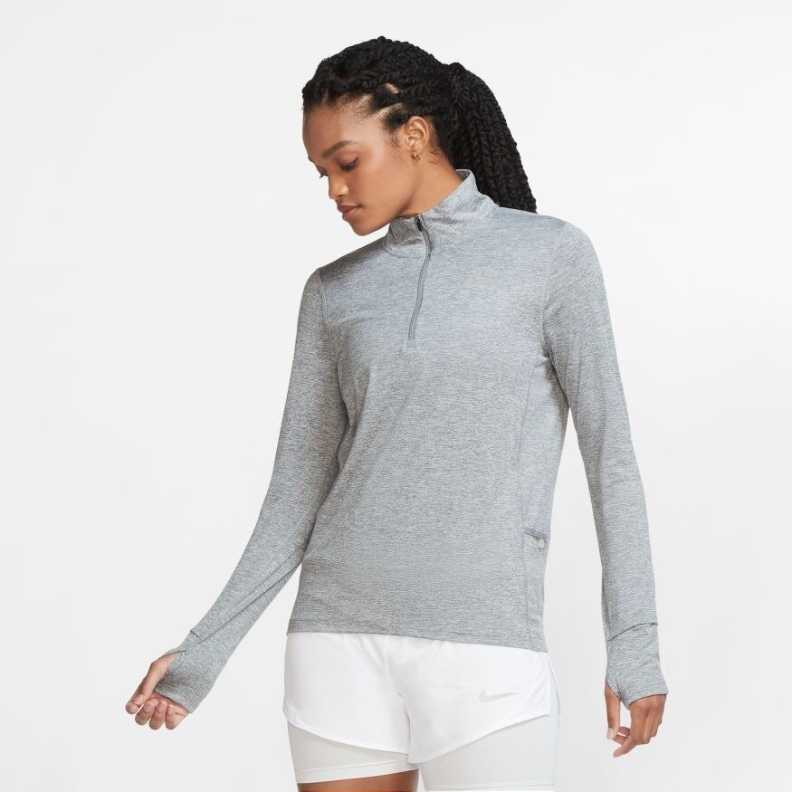 nike element half zip dame