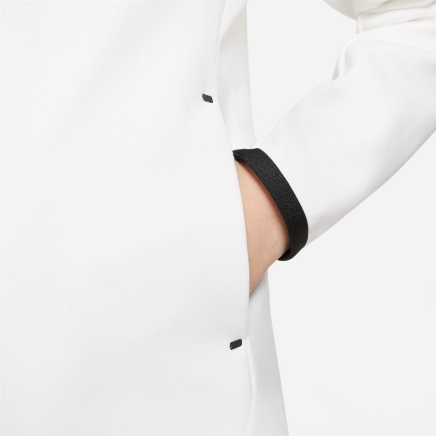 Nike Tech Fleece Hettegenser Barn Hvit