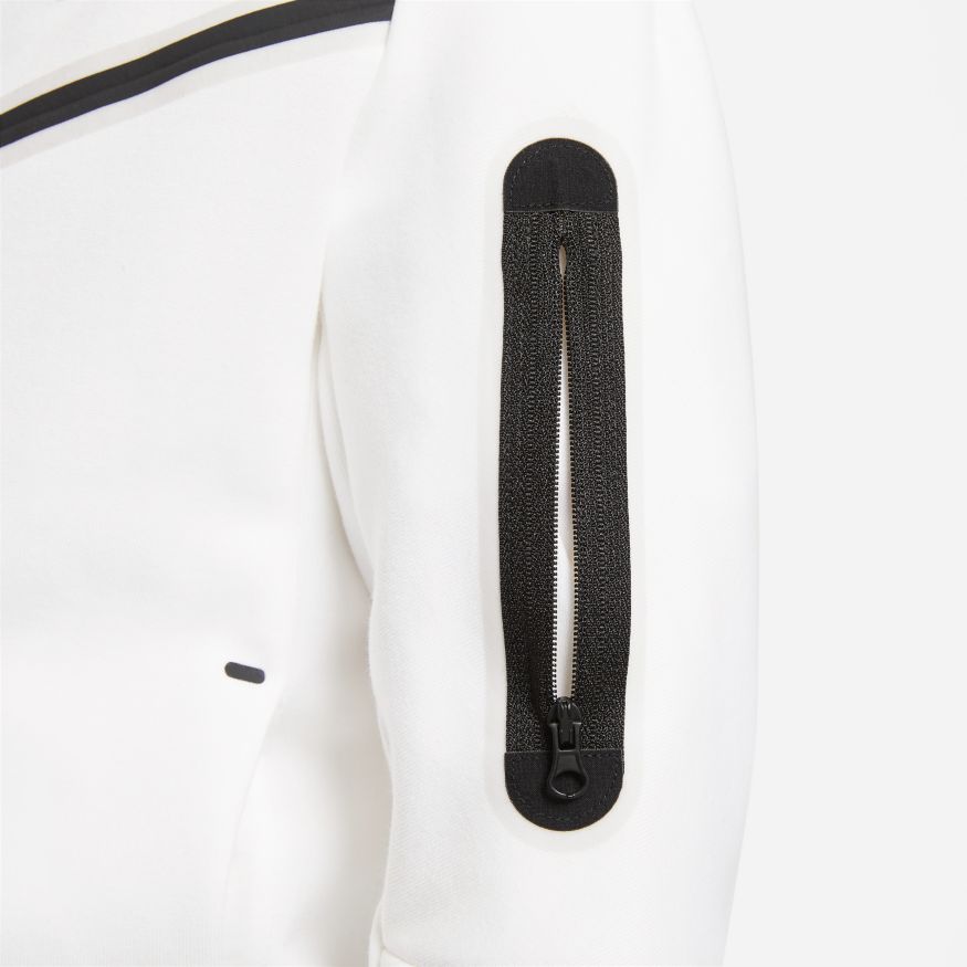 Nike Tech Fleece Hettegenser Barn Hvit