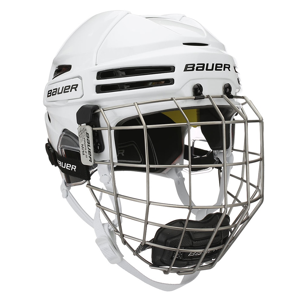 Bauer RE-AKT 75 Combo Hockeyhjelm Hvit