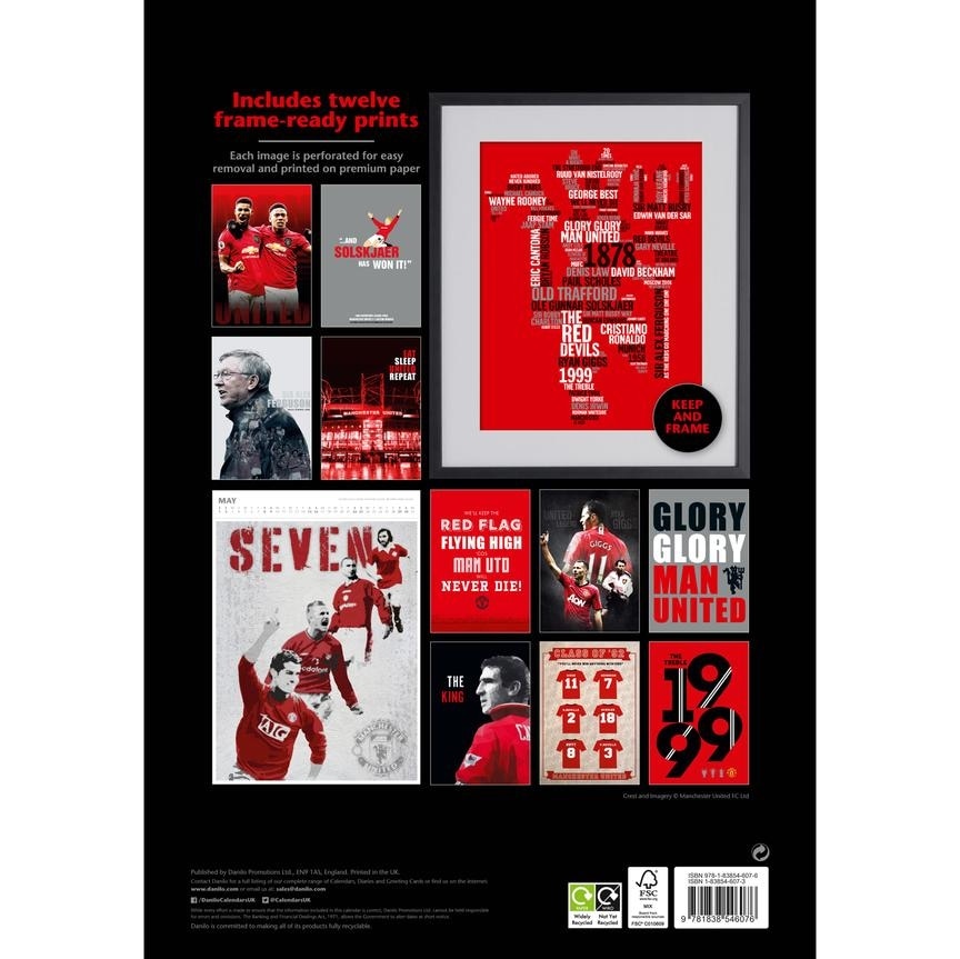Official Product Manchester United Kalender 2021 Deluxe A3