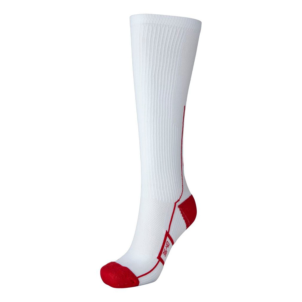 Hummel Tech Indoor Sock High Hvit/Rød