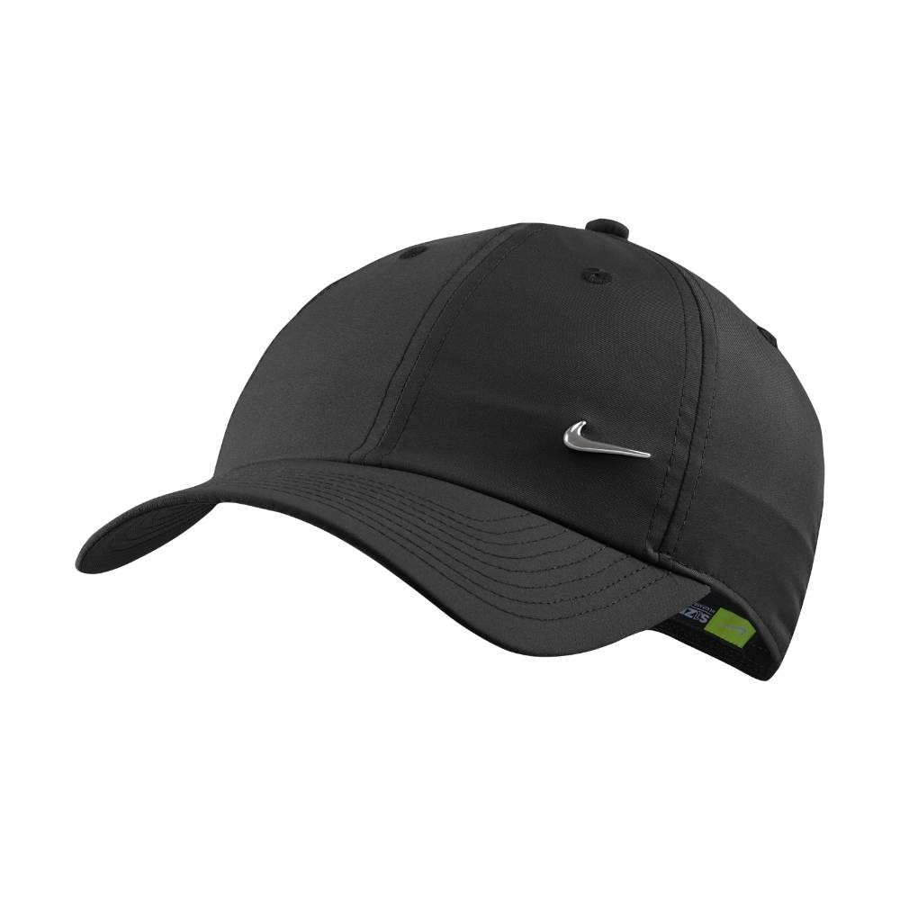 Nike NSW H86 Metal Swoosh Caps Sort