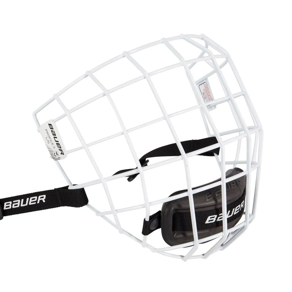 Bauer Profile II Hockeyhjelm Gitter Hvit