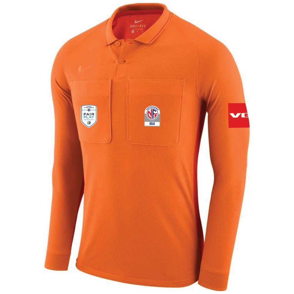 Nike Oslo Fotballkrets Langermet Dommerdrakt