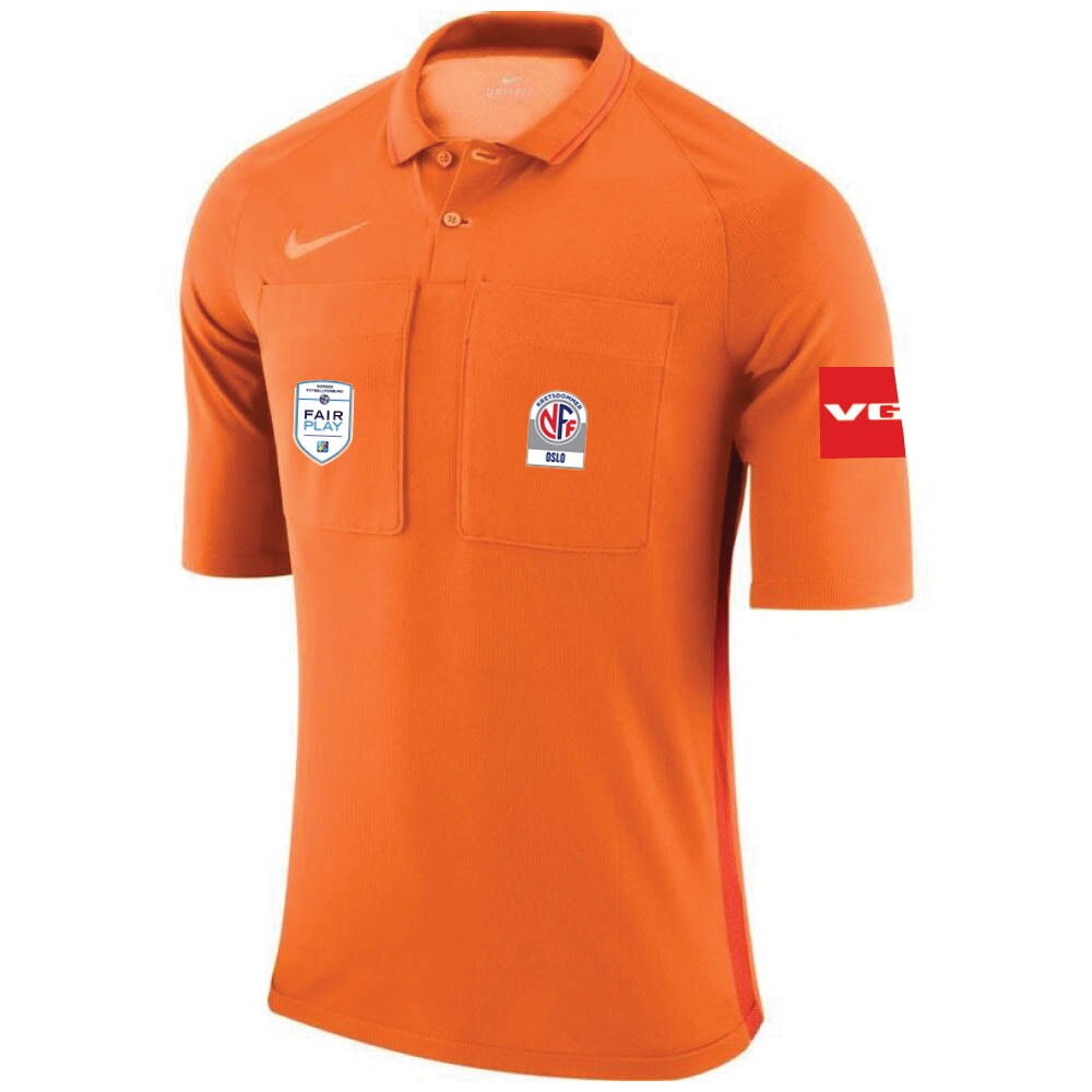 Nike Oslo Fotballkrets Kortermet Dommerdrakt