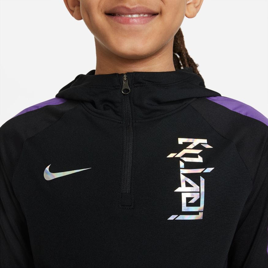 Nike Kylian Mbappé Dry Hettegenser Barn