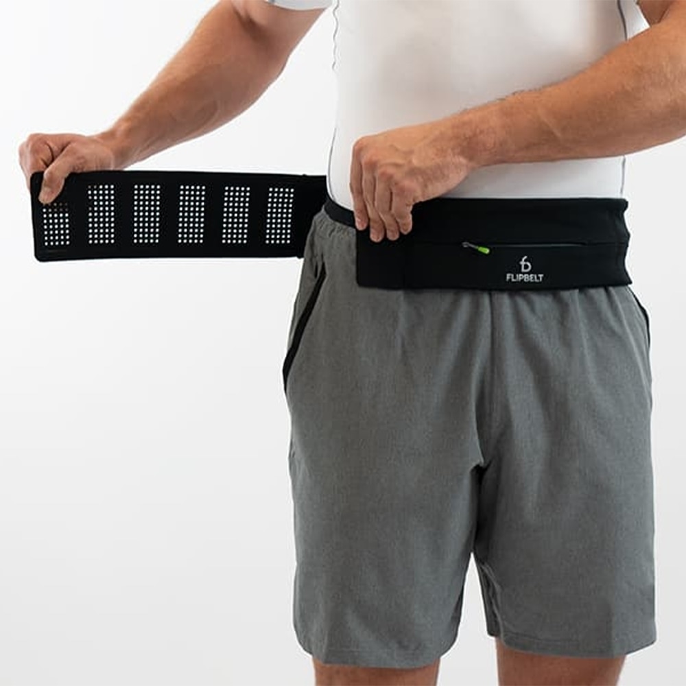 FlipBelt Adjustable Belte Sort 