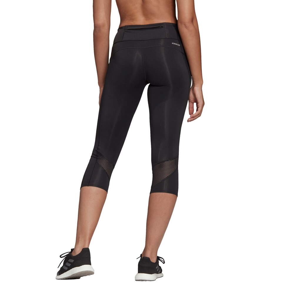 Adidas Own The Run 3/4 Tights Dame Sort