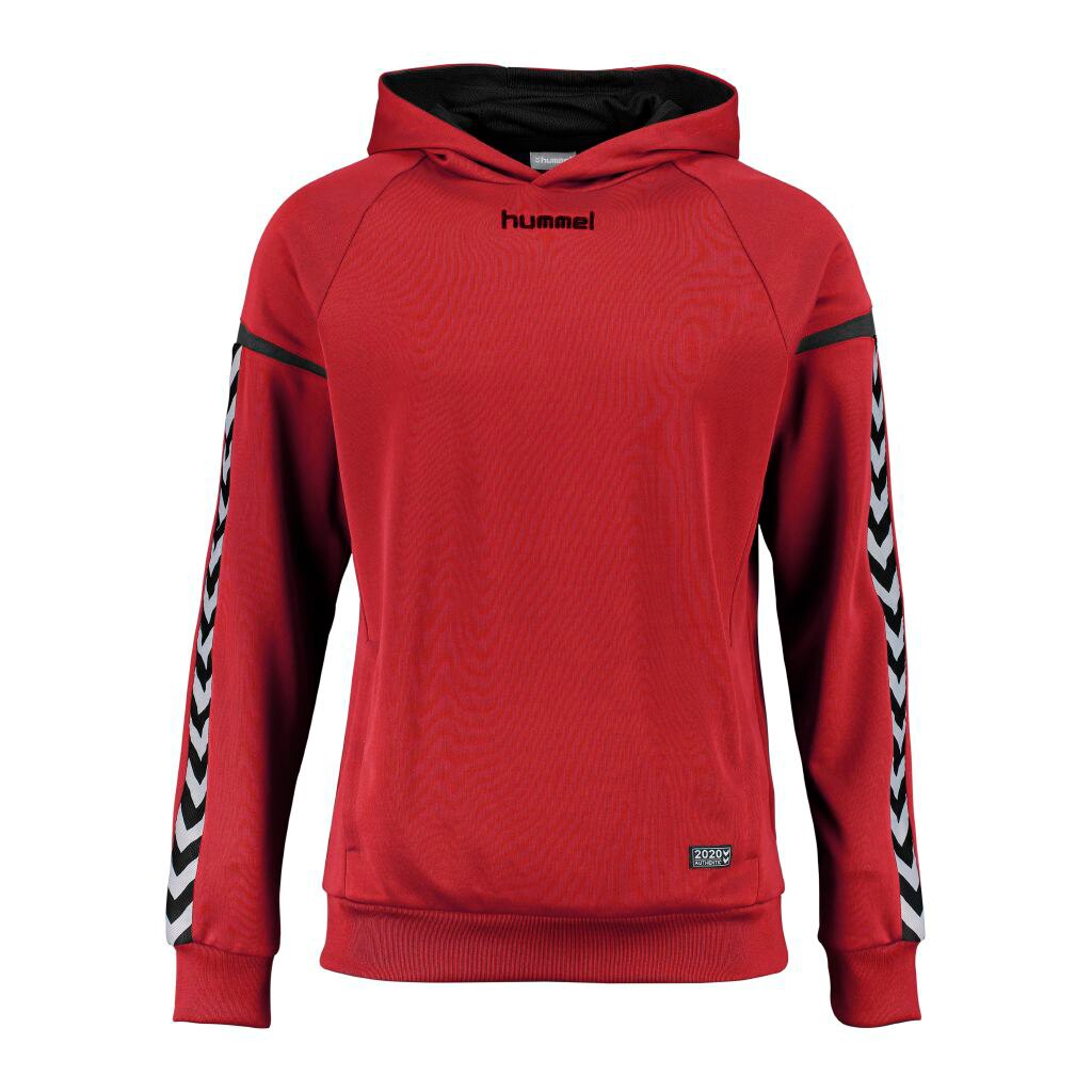 Hummel Authentic Charge Poly Hoodie Hettegenser Rød