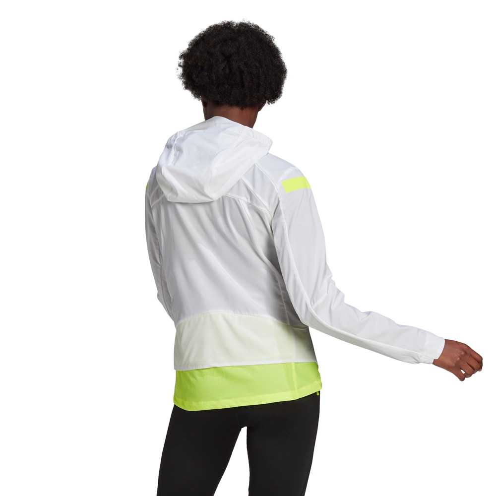 Adidas Marathon Translucent Løpejakke Dame Hvit