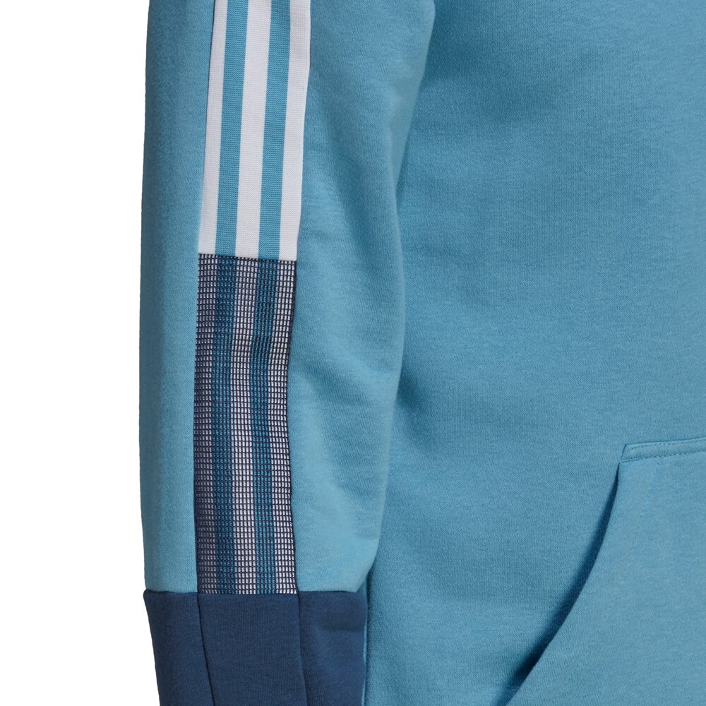 Adidas House of Tiro 21 Sweat Hoodie Hettegenser Lyseblå