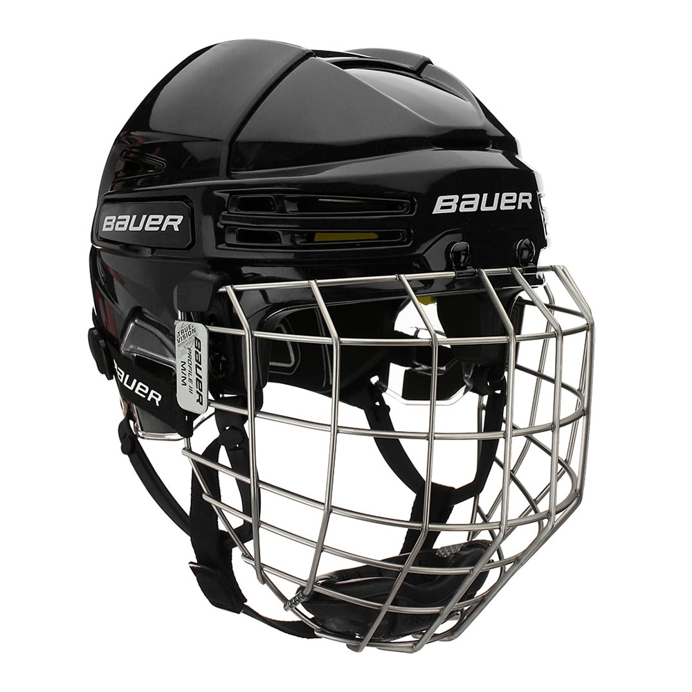 Bauer RE-AKT 75 Combo Hockeyhjelm Svart