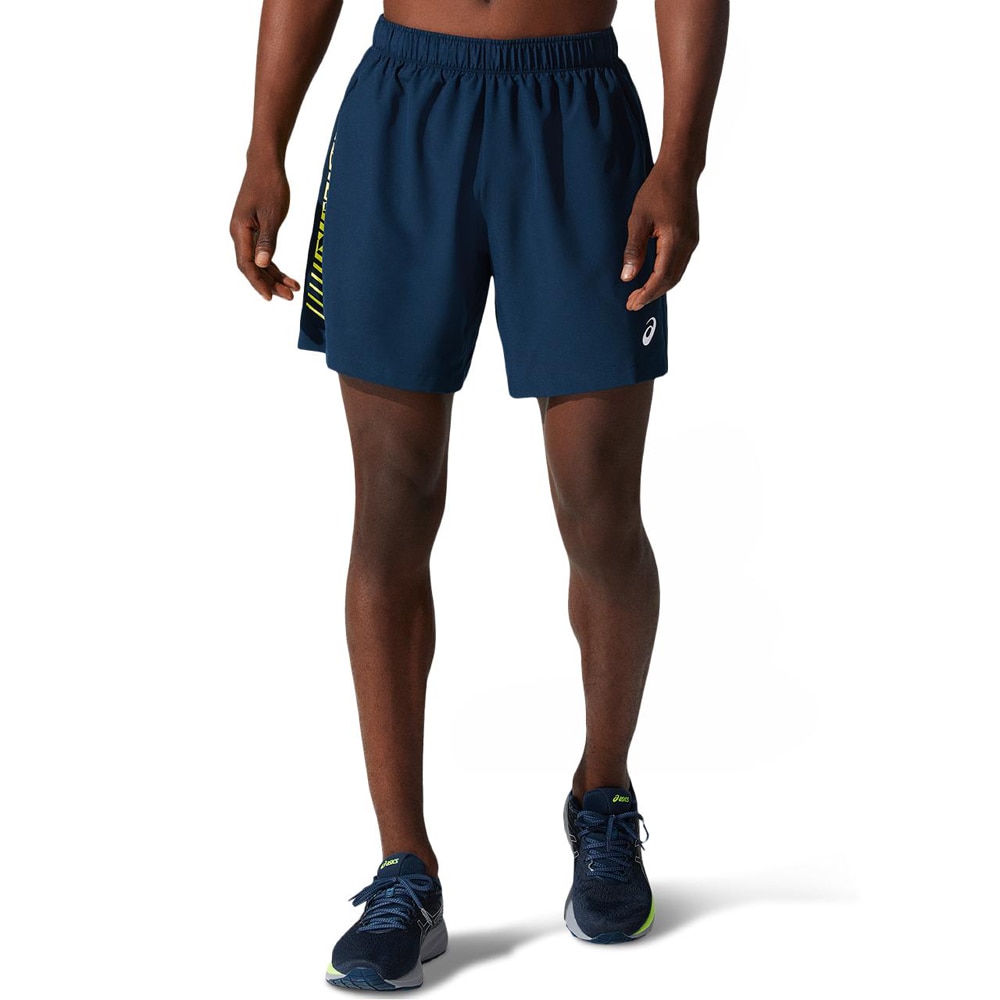 Asics Icon 7inch Løpeshorts Herre Blå