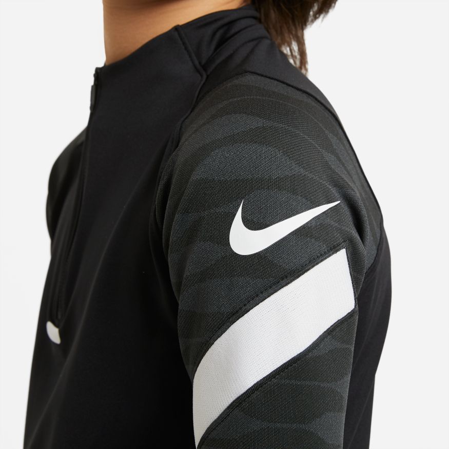 Nike Dry Strike 21 Drill Fotballgenser Barn Sort