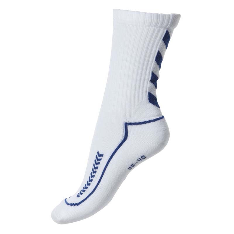 Hummel Advanced Indoor Sock Spillerstrømper  Hvit/Blå
