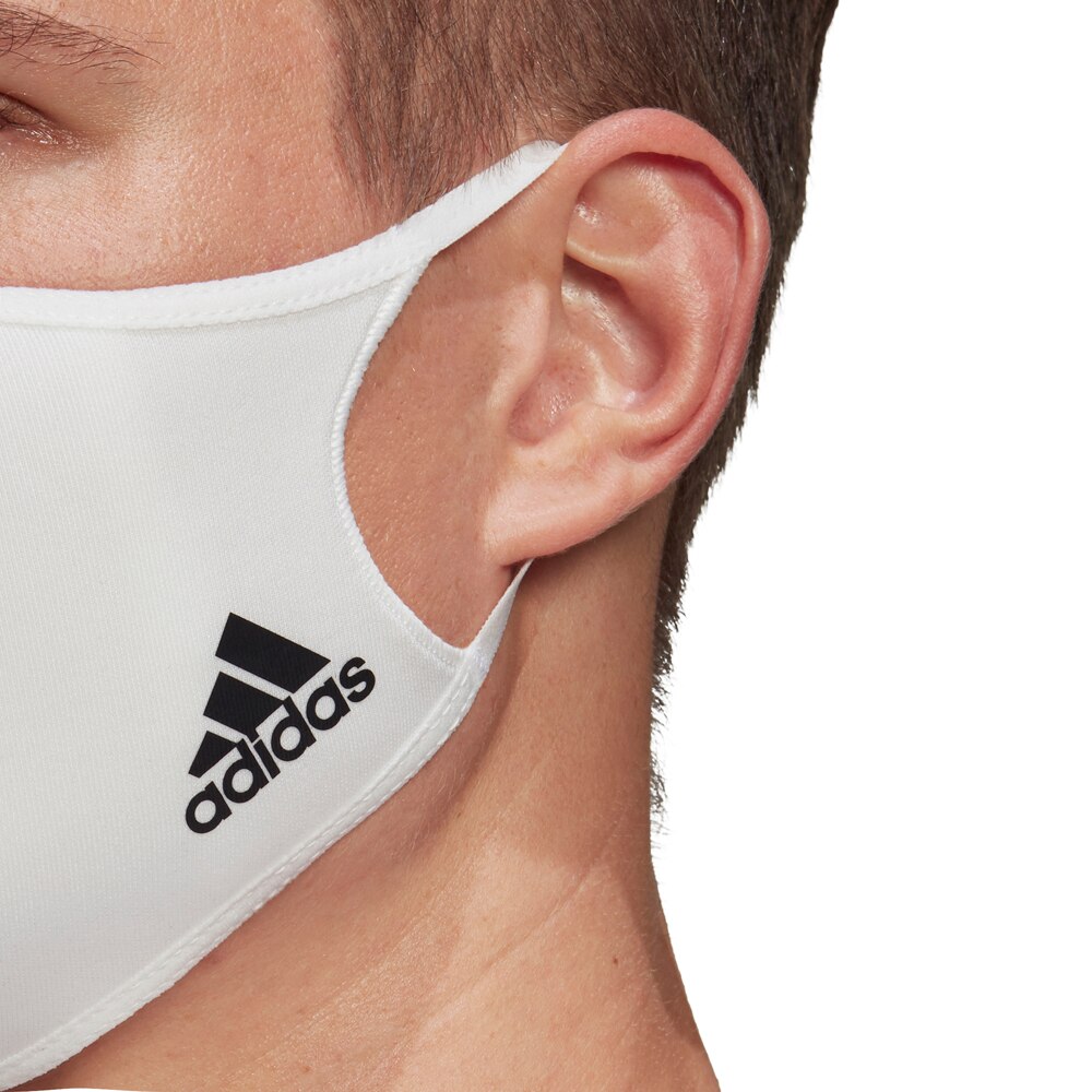 adidas Face Cover M/L Munnbind 3-Pack Hvit