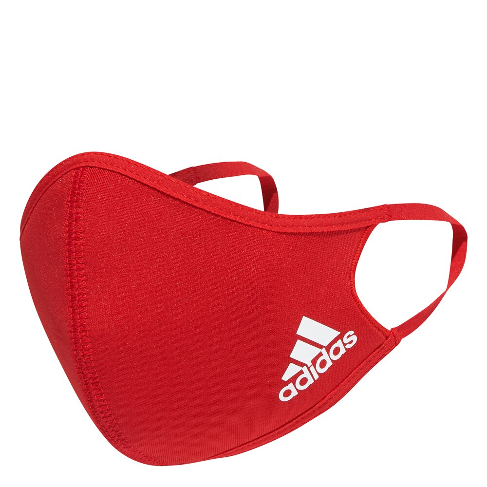 adidas Face Cover M/L Munnbind 3-Pack Rød