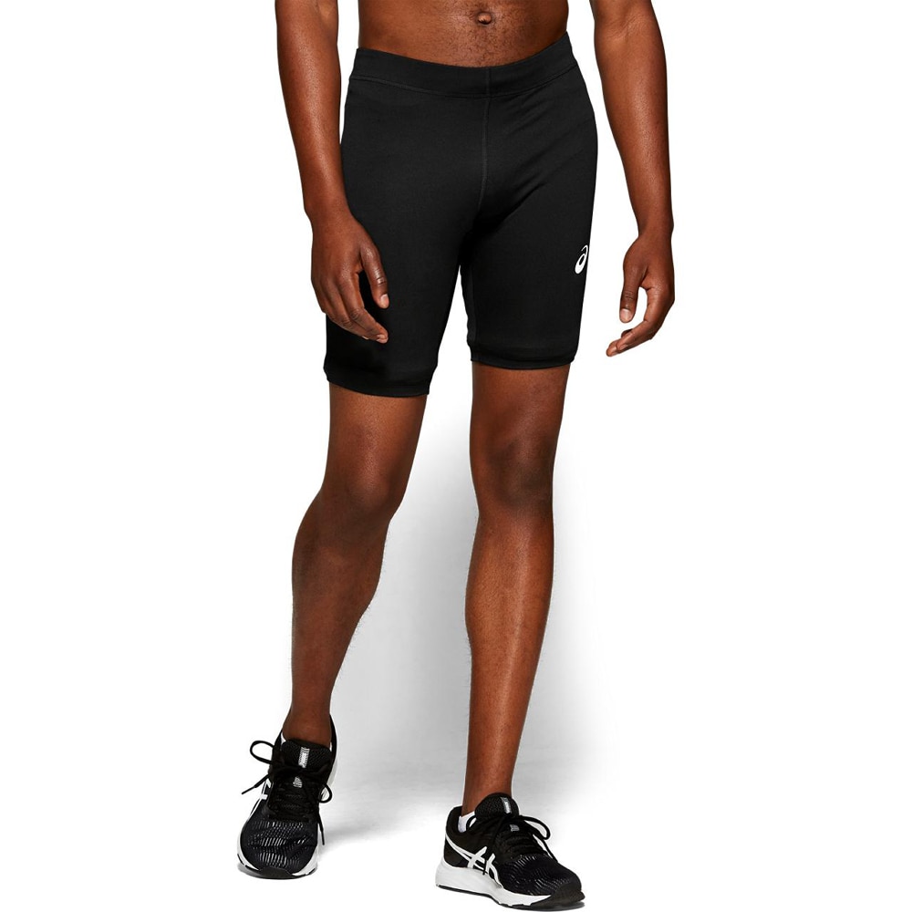 Asics Silver 7' Sprinter Tights Shorts Herre Sort