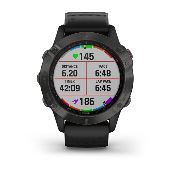 Garmin Fenix 6 Sapphire GPS Pulsklokke