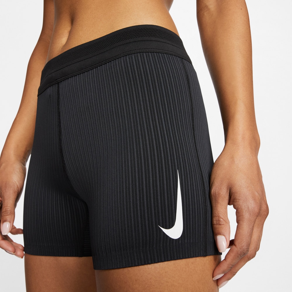 Nike Aeroswift Tights Shorts Dame Sort