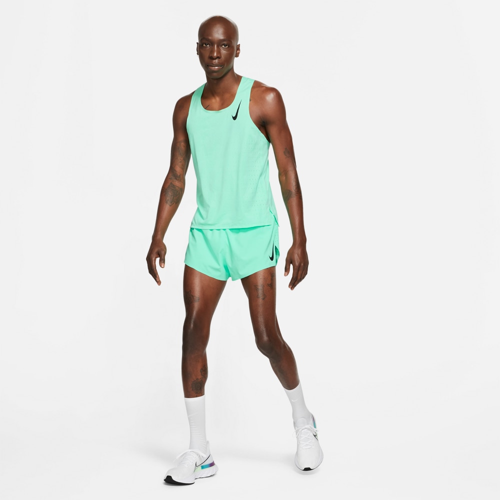 Nike Aeroswift 2' Løpeshorts Herre Grønn