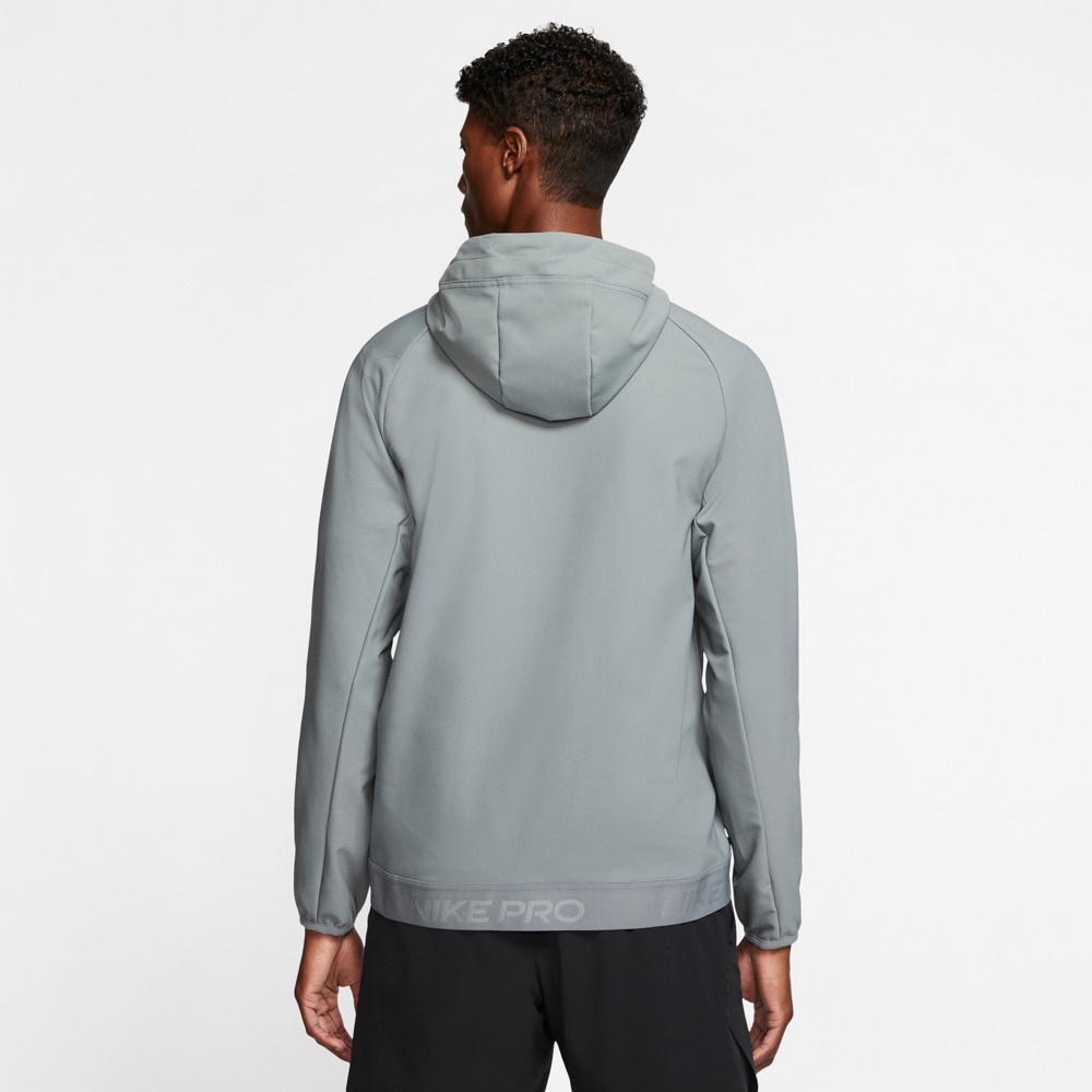 Nike Pro Flex Hoodie Hettegenser Grå