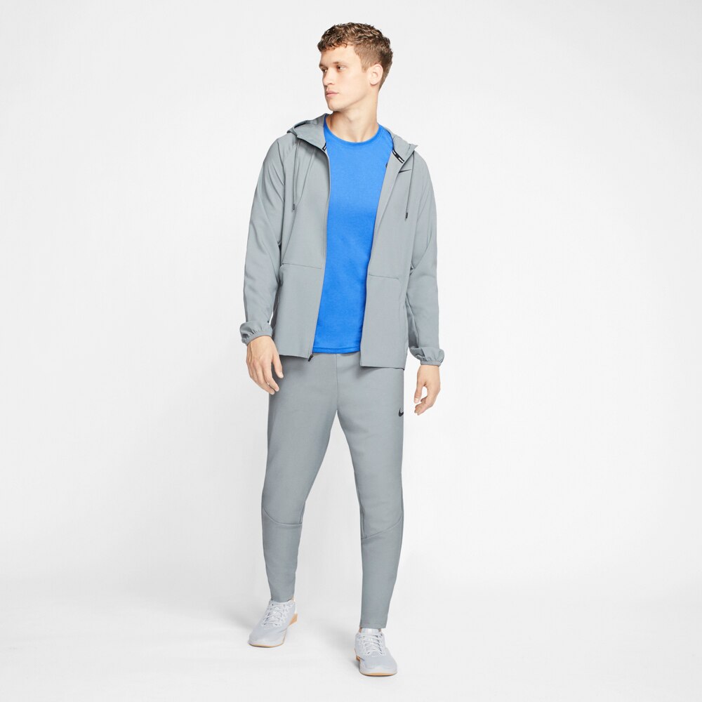 Nike Pro Flex Hoodie Hettegenser Grå