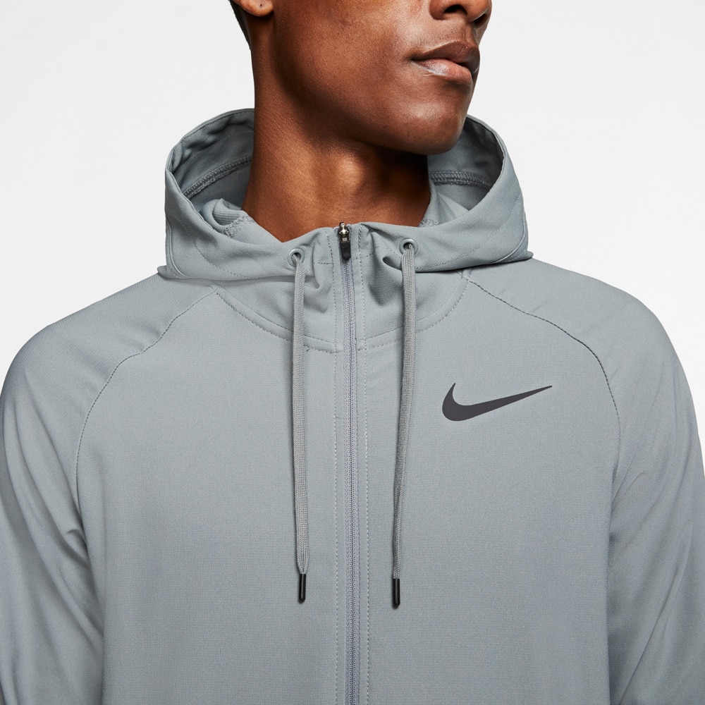 Nike Pro Flex Hoodie Hettegenser Grå