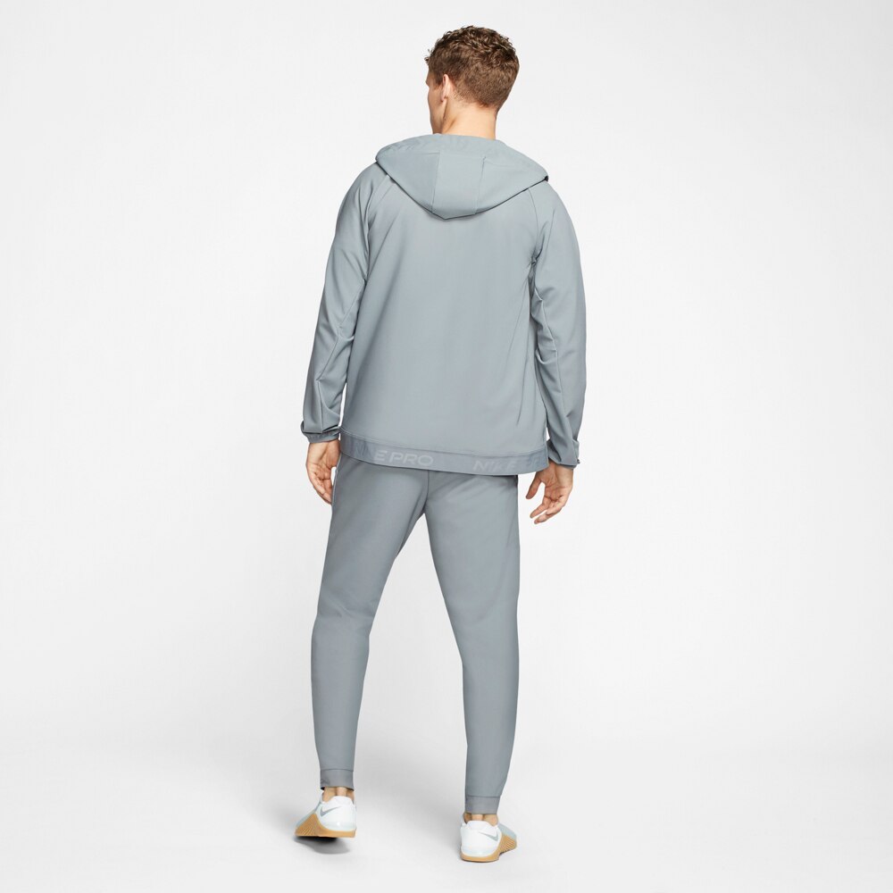 Nike Pro Flex Hoodie Hettegenser Grå