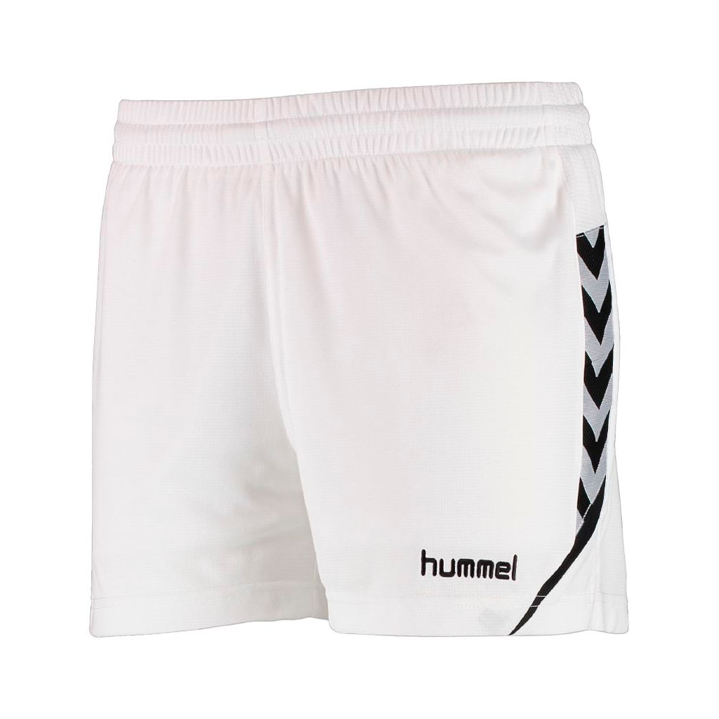 Hummel Authentic Charge Poly Shorts  Dame Hvit/Sort