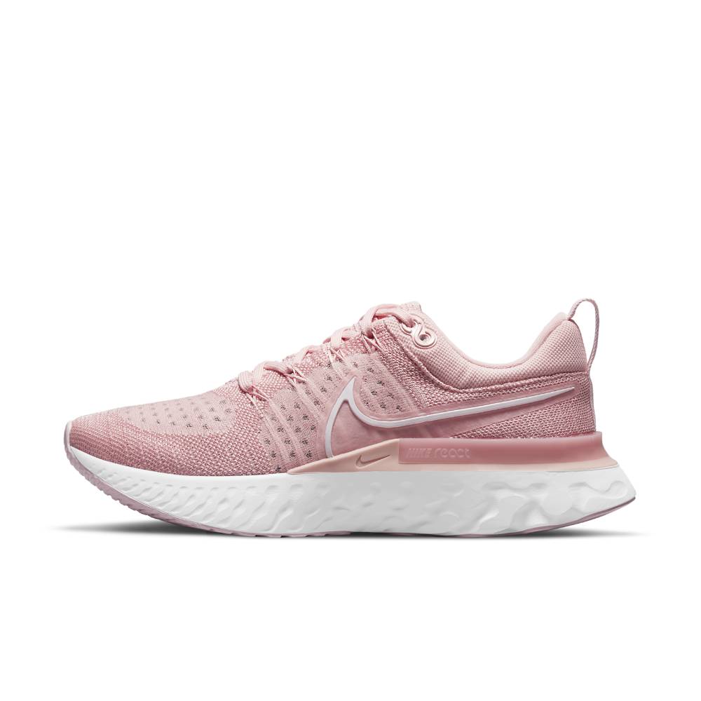 Nike React Infinity Run Flyknit 2 Joggesko Dame Rosa