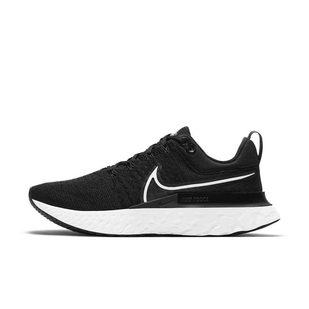 Nike React Infinity Run Flyknit 2 Joggesko Dame Sort/Hvit