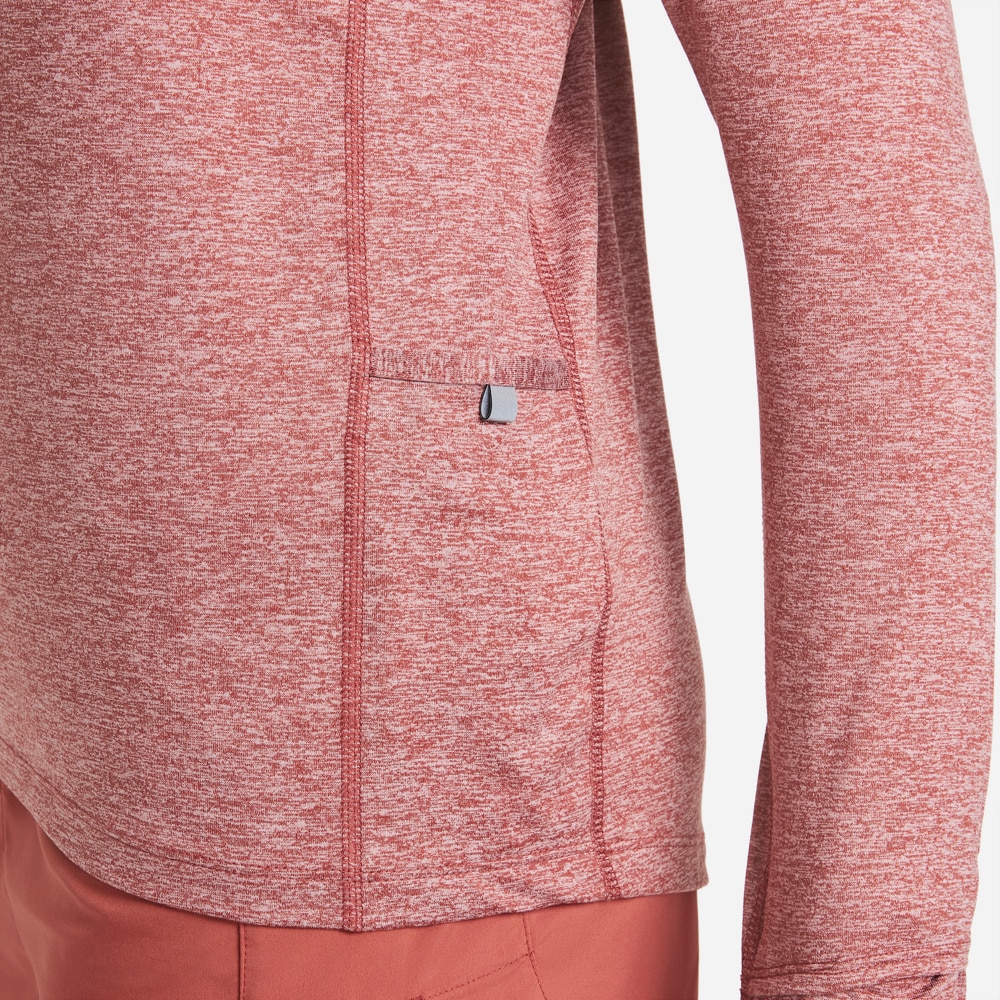 Nike Element Half-Zip Løpetrøye Dame Burgunder