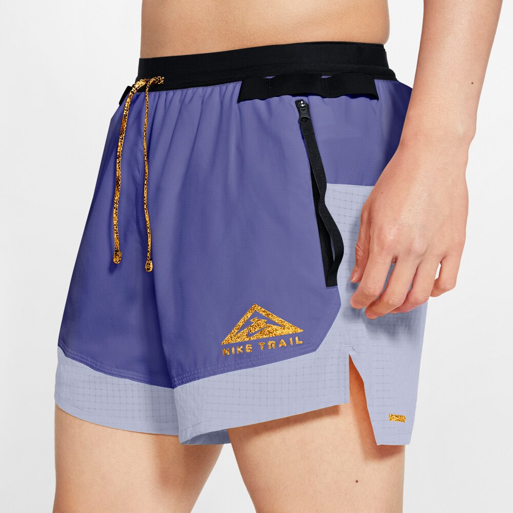 Nike Flex 5' Løpeshorts Trail Herre Lilla