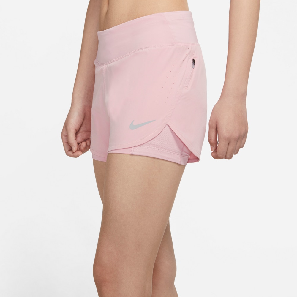 Nike Eclipse 2in1 Treningsshorts Dame Rosa